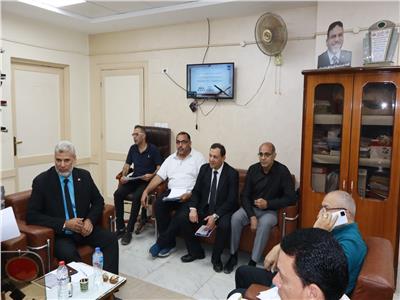 غرفة عمليات الشهادة الإعدادية بالدقهلية تتابع امتحان الهندسة وتؤكد استقرار اللجان