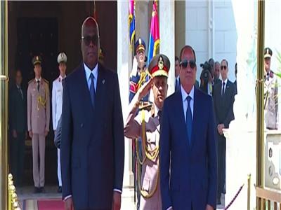 الرئيس عبد الفتاح السيسي ونظيره الكونغولي