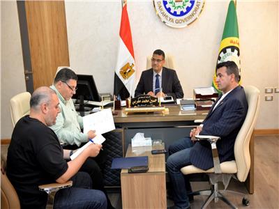 نائب محافظ الدقهلية يبحث
