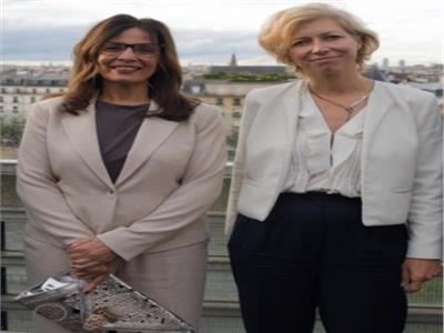 الدكتورة جيهان زكي في إطار زيارتها الرسمية إلى العاصمة الفرنسية باريس