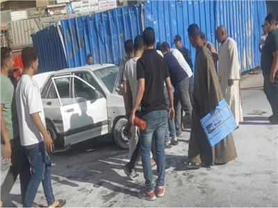 السيطرة على حريق جزئي بسيارة ملاكي