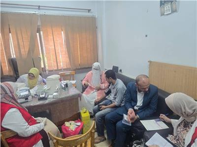 الأطقم الطبية المتنقلة بمديرية الشئون الصحية  بالمنوفية