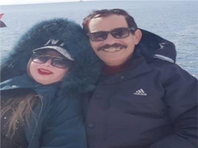 الفنانة فادية عبدالغني وشقيفها الراحل