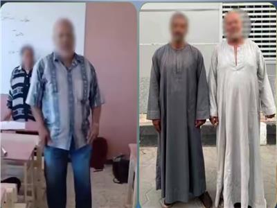 المتهم عقب القبض عليه