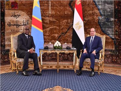 الرئيس السيسي ونظيره الكونغولي