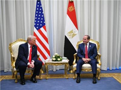 الرئيس عبد الفتاح السيسي ونظيره الأمريكي دونالد ترامب - أرشيفية