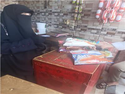 التحفظ على نصف طن عينات لحوم ودواجن