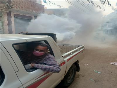 حملات مكافحة الناموس والبعوض بكفرالزيات