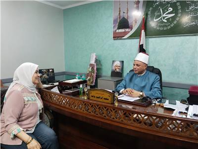 وكيل وزارة الأوقاف خلال الحوار
