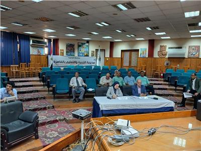 مدير تعليم القاهرة تتابع انطلاق غرفة عمليات الثانوية العامة 2026