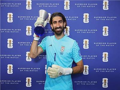 علي رضا بيرانفند حارس مرمى منتخب إيران