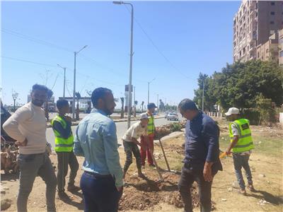  رفع كفاءة حديقة صينية الوليدية بحي شرق أسيوط للحفاظ على المظهر العام وتحسين الخدمات 