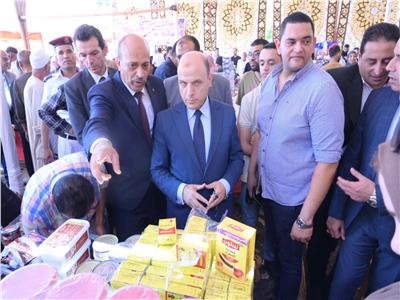 محافظ الغربية يفتتح اكبر سوق