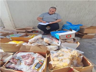 ضبط اللحوم والمجمدات غير الصالحة للاستهلاك الآدمي