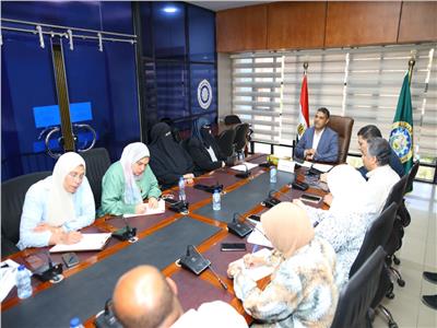  محافظ الدقهلية يترأس اجتماع