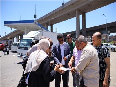 نائب محافظ الدقهلية يتفقد ميدان سندوب