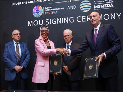 جهاز تنمية المشروعات يوقع بروتوكولًا لتنظيم أكبر حدث عالمي لريادة الأعمال في مصر