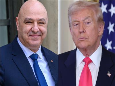  دونالد ترامب وجوزاف عون