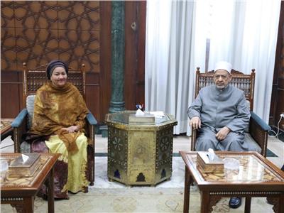 شيخ الأزهر الشريف مع نائب الأمين العام للأمم المتحدة