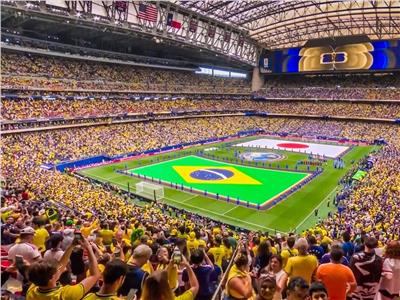 انطلاق مباراة البرازيل واليابان