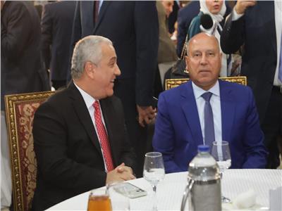 وزير النقل خلال مشاركته في احتفالية الهيئة الوطنية للصحافة