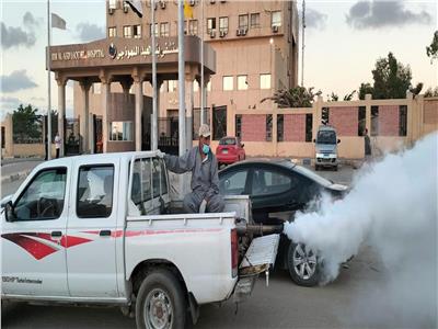 حملات مكافحة نواقل الأمراض والقوارض