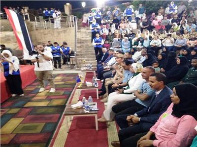 احتفالية مكتبة مصر العامة فى أسوان بذكرى ثورة 30 يونيو