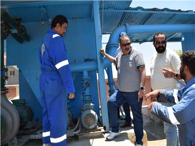 الانتهاء من رفع كفاءة وصيانة محطة 