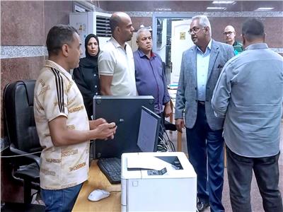 نائب محافظ سوهاج يتابع امتحانات الثانوية