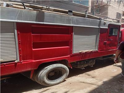 الحماية المدنية بالغربية تسيطر على حريق