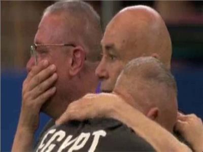 نوبة بكاء جهاز منتخب مصر