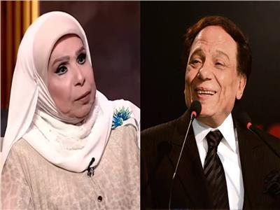مديحة حمدي وعادل إمام