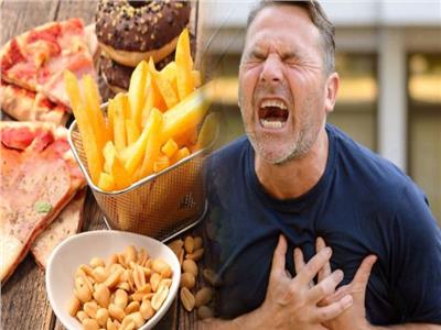 جلطات القلب والوجبات السريعة