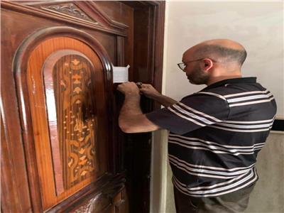 غلق إحدي المراكز الغير مرخصة