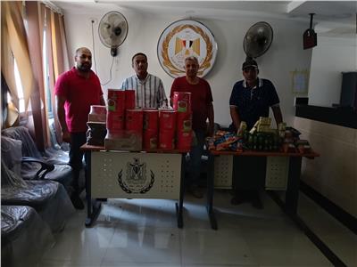ضبط مواد غذائية منتهية الصلاحية