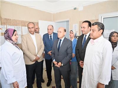 محافظ الغربية يتفقد مستشفى سامول المركزي