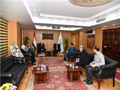 محافظ الفيوم ورئيس هيئة تنمية الصعيد 
