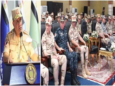وزير الدفاع والإنتاج الحربى يشهد المرحلة النهائية من الرماية الصاروخية