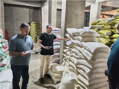 ضبط مواد غذائية و كيميائية مجهولة المصدر فى حملة بالإسكندرية 