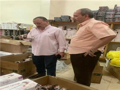 جانب من حملات الرقابية التموينية