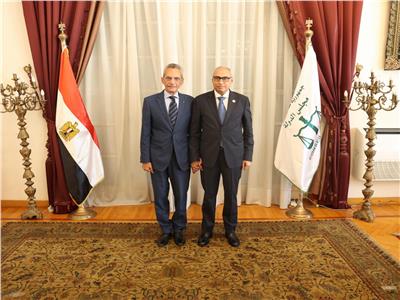  المستشار محمود أبو الدهب والمستشار هاني حنا