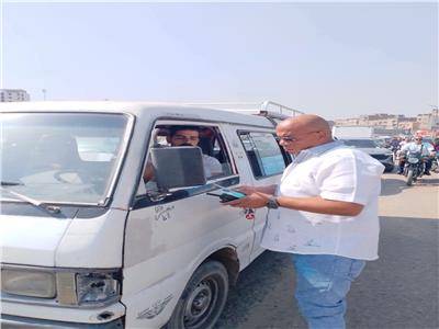 متابعة انتظام منظومة السرفيس