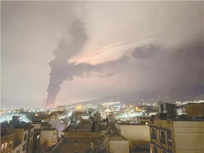 انفجار مستودع نفط فى إيران