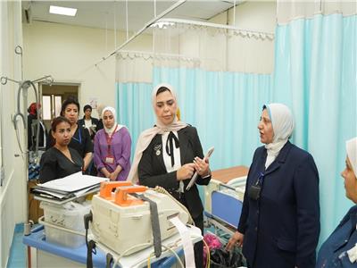 خلال زيارة تقييم المنشآت الصحية