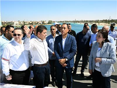 رئيس الوزراء يتفقد مشروع منطقة بوغاز 24