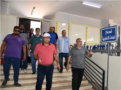 المهندس محمد حفناوي رئيس شركة مياه الشرب والصرف الصحي بالجيزة
