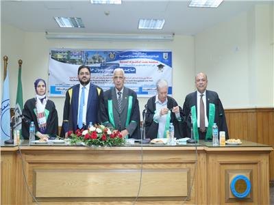درجة الدكتوراه من كلية الدراسات العليا للبحوث الإحصائية