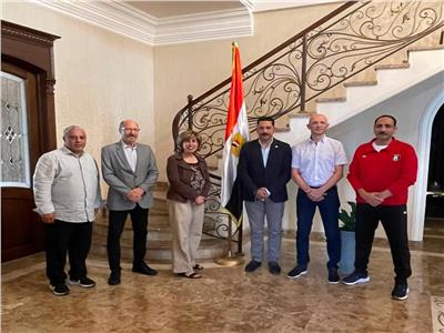 بعثة منتخب مصر للكاراتيه التقليدي