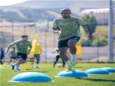 جانب من مران بيراميدز 