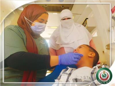 قافلة طبية بقرية المشاعلة
